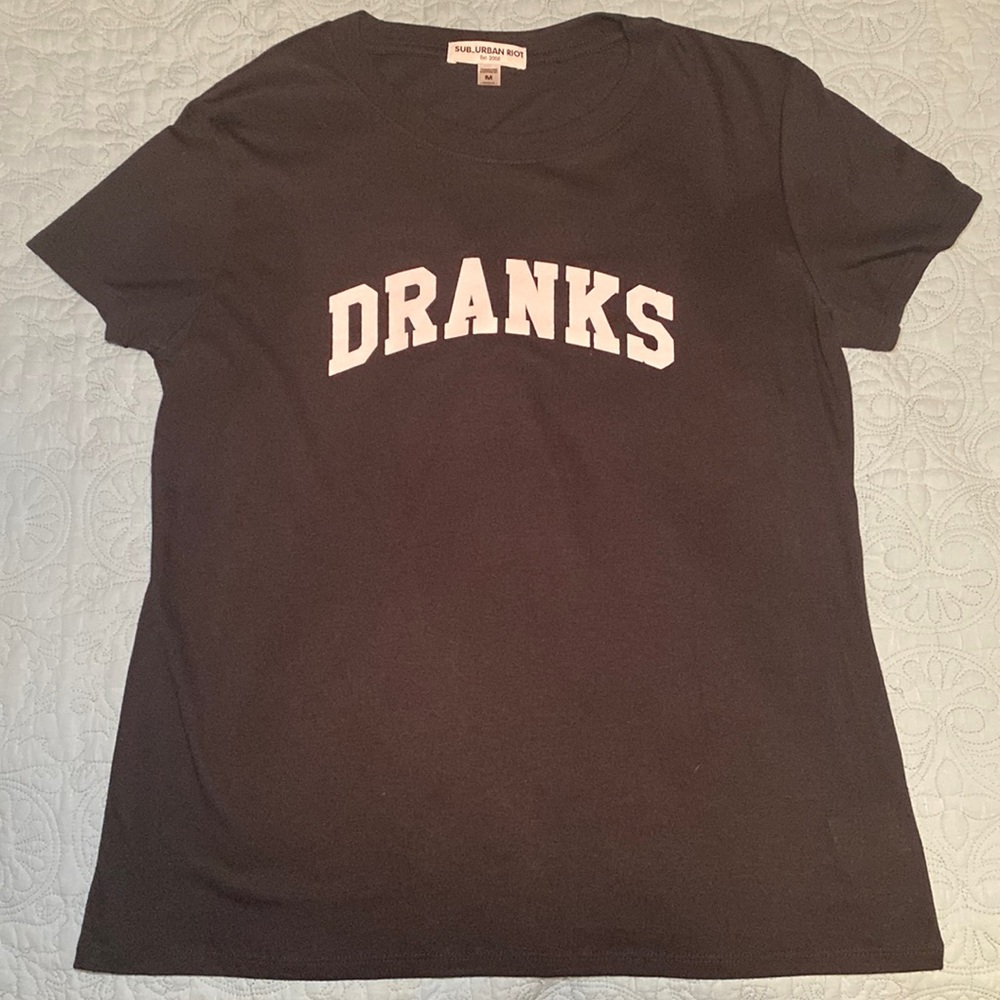 Sub_Urban Riot short sleeve black tee shirt, size M. Worn once
